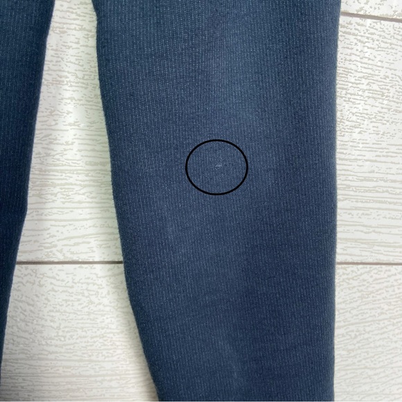 FREE PEOPLE x THE CLASS Rhythmic Oversized Top Blue Small Comfy Lounge Casual - Picture 6 of 8